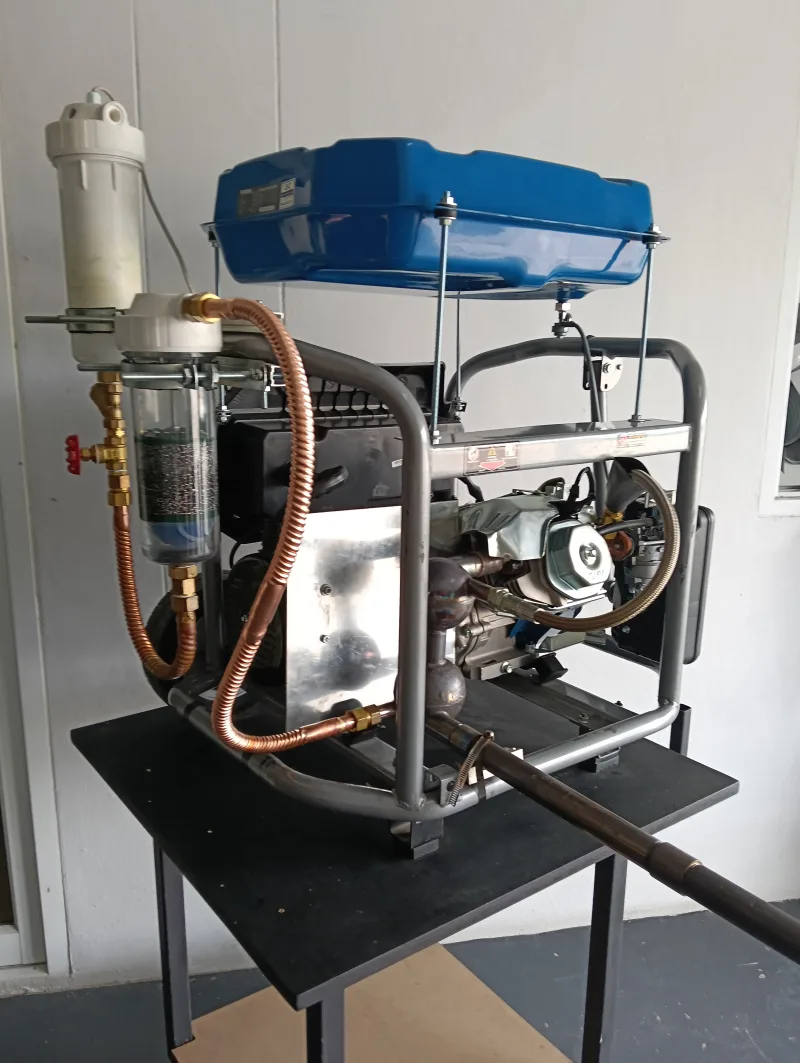 Plasmoid Power TSG equipment assembly